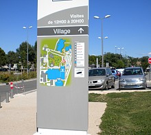 Signalétique SANTE Hôpital d'Avignon sign