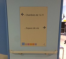 Signalétique SANTE  Clinique Rémuzat - Alès sign